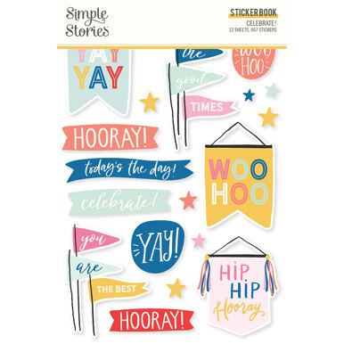 Simple Stories Celebrate Sticker Book