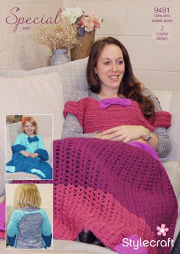 Crochet Princess Blankets in Stylecraft Special Aran - 9491 - Downloadable PDF
