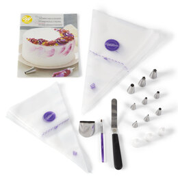 Wilton How to Decorate Cakes and Desserts Kit, 39-Piece