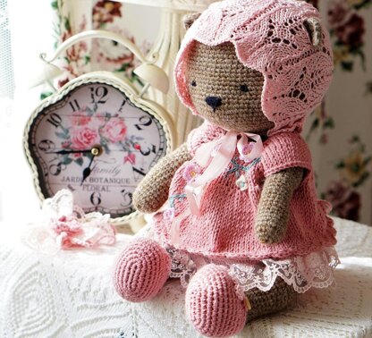 Shabby Chic Outfit for Teddy Bear