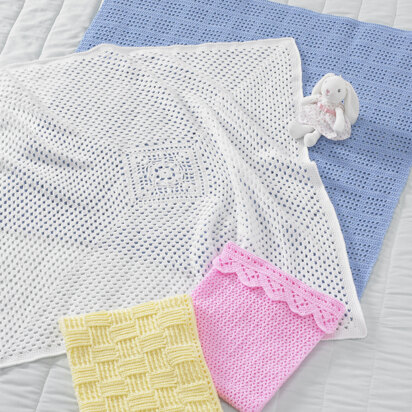 Blankets in King Cole Comfort Baby DK - 5564 - Leaflet