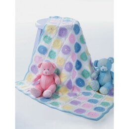 Baby Blanket in Patons Astra - Downloadable PDF
