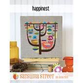 Satsuma Street Happinest Cross Stitch Chart -  Leaflet