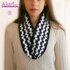 Cowl in black and white _ M29