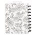 American Crafts Maggie Holmes - Day to Day Freestyle Black & White Floral