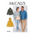 McCall's Misses' and Men's Jackets M7986 - Paper Pattern, Size S-M-L