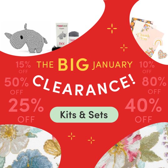 Amazing discounts on kits & sets in Big January Clearance!