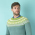 Forest Fairisle Yoke Sweater - Free Knitting Pattern For Men in Paintbox Yarns Wool Mix Aran