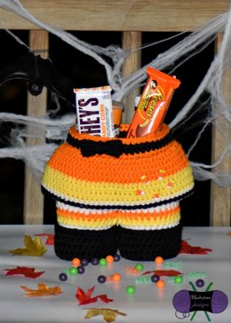 Candy Corn Witch Gift Basket
