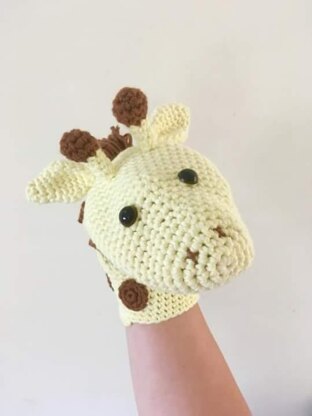 Garret the Giraffe Hand / Glove Puppet