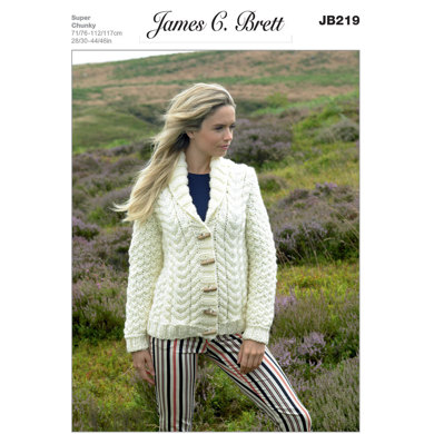 Jacket in James C. Brett Amazon - JB219
