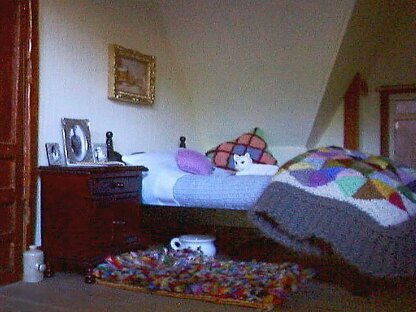 1:12th scale Grandmas bedroom