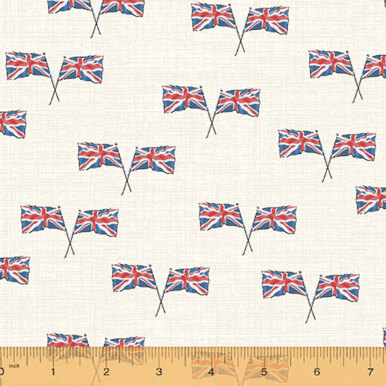 Windham Fabrics London – Union Jack Cream