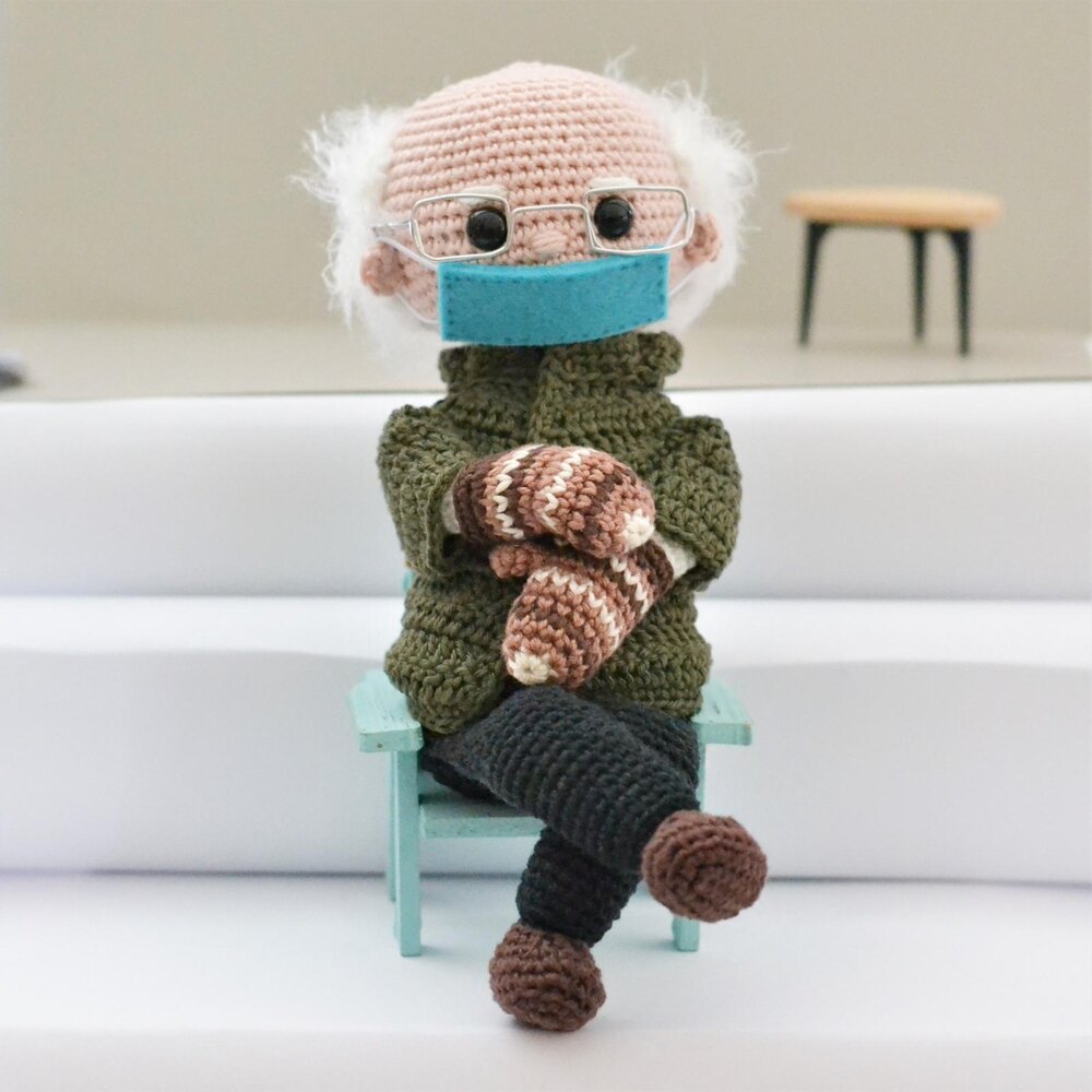 Crochet 2021 Mittens Arigurumi Reposionable Doll The Mitten Doll