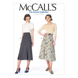 McCall's Misses' Skirts and Belt M6993 - Sewing Pattern