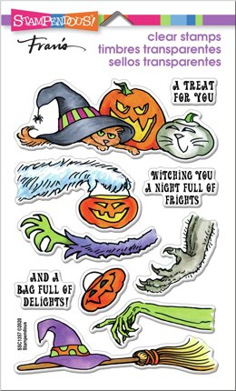 Stampendous Perfectly Clear Stamps - Frightful Gift