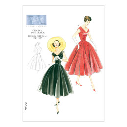 Vogue Misses'/Misses' Petite Dress and Belt V1172 - Sewing Pattern