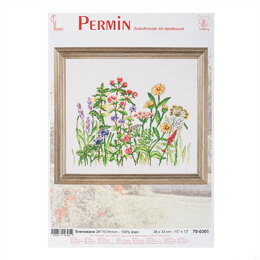 Permin Herbs Cross Stitch Kit - 38x33cm
