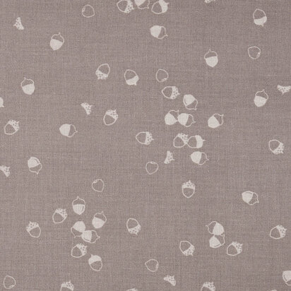Figo Fabrics Lucky Charms - Taupe Acorns