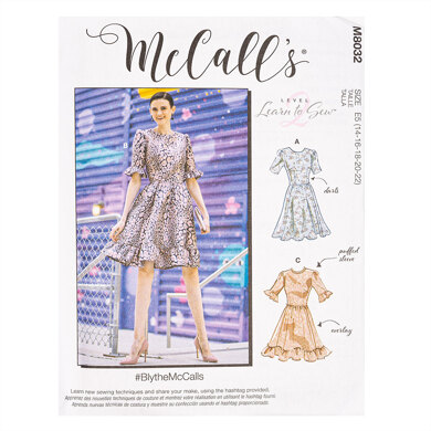 McCall's #BlytheMcCalls - Misses' Dresses M8032 - Sewing Pattern
