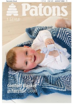 Comfort Blanket in Patons Fairytale Cloud