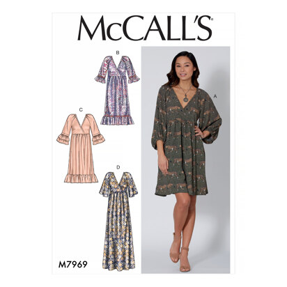McCall's Misses' Dresses M7969 - Sewing Pattern