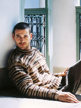 Tobias Sweater in Rowan Summer Tweed