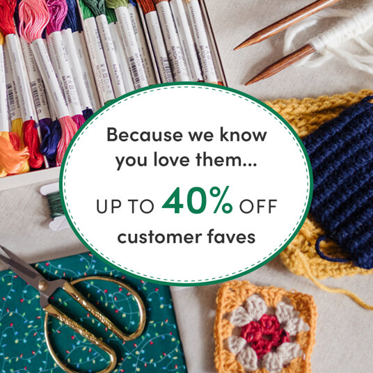 Up to 40 percent off customer faves!