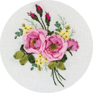 PANNA Gentle Fragrance Ribbon Embroidery Kit - Multi