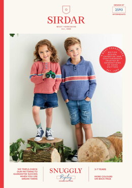 Follow The Leader Henley in Sirdar Snuggly Replay - 2593 - Downloadable PDF