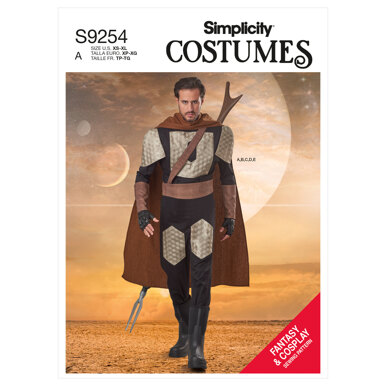 Simplicity Men's Costume S9254 - Sewing Pattern
