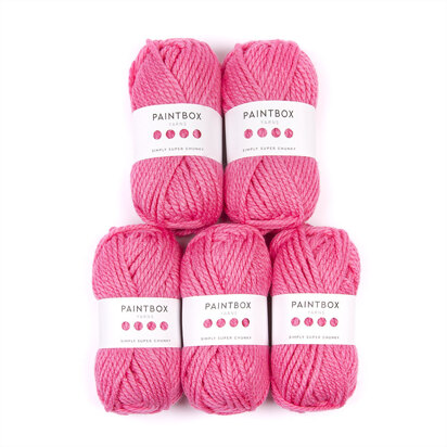 Paintbox Yarns Simply Super Chunky 5er Sparset