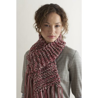 Knit 2 Hours Or Less Scarf in Lion Brand Vanna's Choice - 70489AD