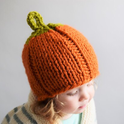 Chunky Pumpkin Hat
