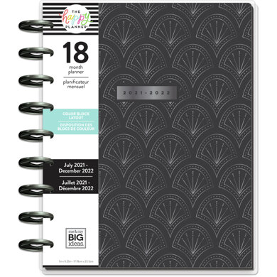 The Happy Planner Girl With Goals Classic 18 Month Planner