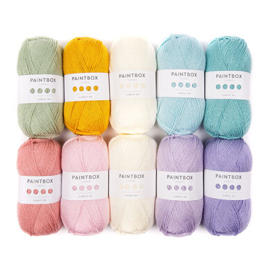 Paintbox Yarns Simply DK 10er Farbset - Designed by You