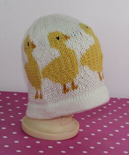 Baby Chick Ski Beanie Hat CIRCULAR