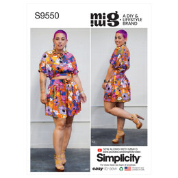 Simplicity Misses' Tops, Skirt and Shorts S9550 - Sewing Pattern
