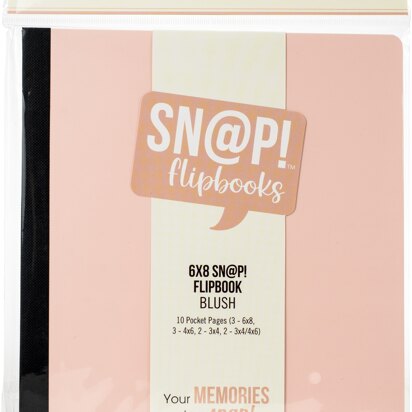 Simple Stories Sn@p! Flipbook 6"X8" - Blush