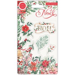 Craft Consortium NOEL - Stamp Set - Flora