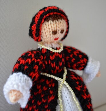 Catherine of Aragon Tudor Doll
