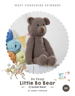 Little Bo Bear in West Yorkshire Spinners Bo Peep Luxury Baby DK - Downloadable PDF