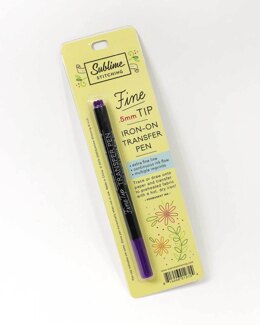 Sublime Stitching Fine Tip Iron-On Transfer Pen - Purple