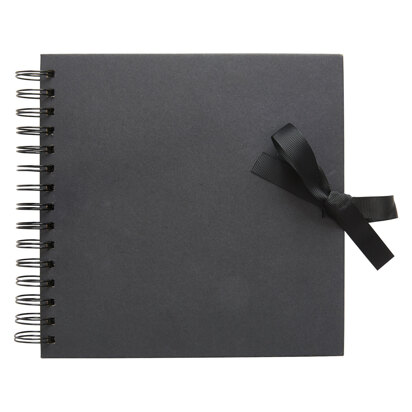 Papermania 8 x 8" Scrapbook - Black