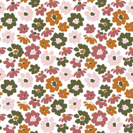Poppy Fabrics - Big Flowers 1 Jersey