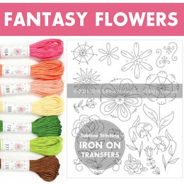 Sublime Stitching The Ultimate Embroidery Kit - Fantasy Flowers