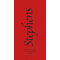 Stephens Tissue 750 x 500mm 10 Sheets - Red