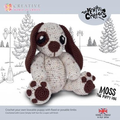 Creative World of Crafts Knitty Critters The Puppy Dog - 28cm