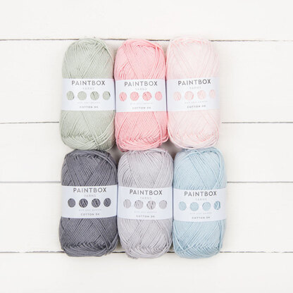 Paintbox Yarns Cotton DK 6 Ball Color Pack  - Posy & Petal