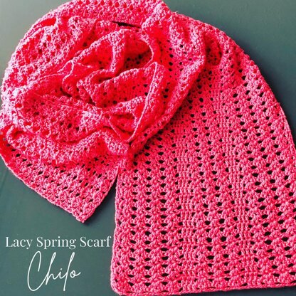 Chilo Lacy Spring Scarf